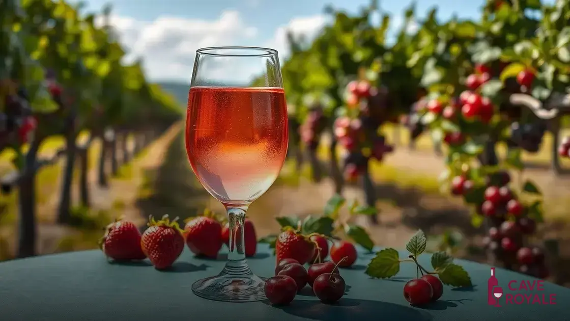 Características do vinho rosé