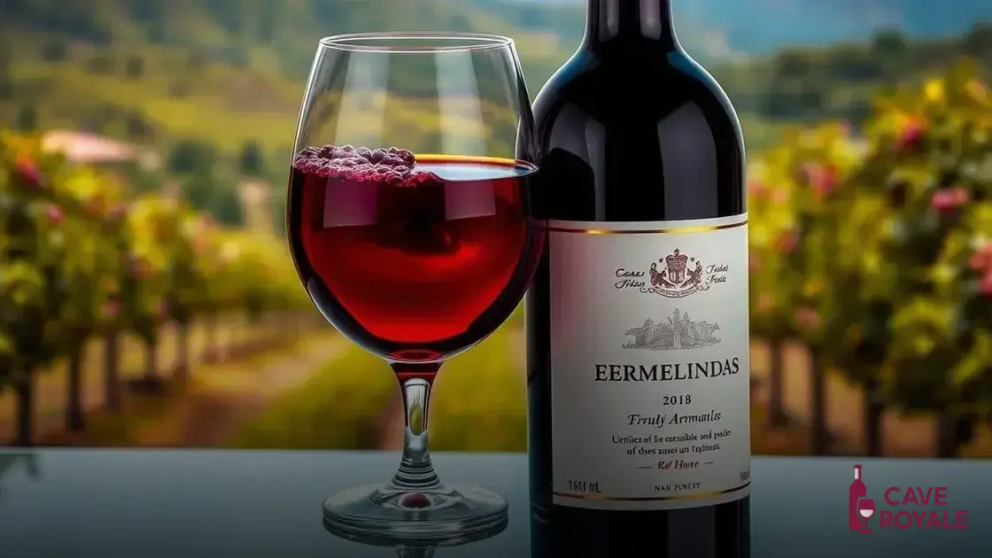 características do vinho tinto casa ermelinda freitas