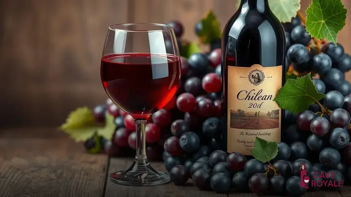 Características do Vinho Tinto Chileno