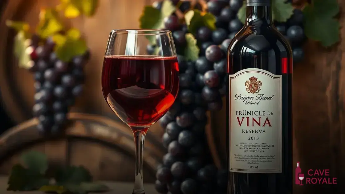 Características do vinho tinto Príncipe De Viana Reserva