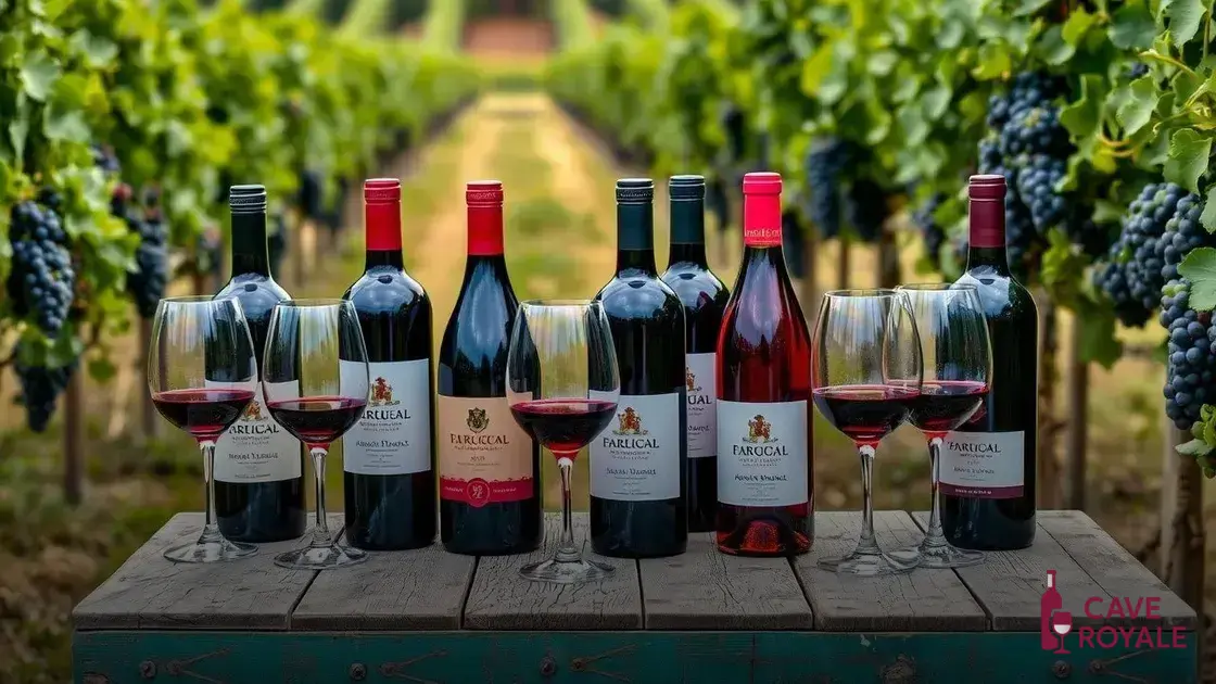 Características dos vinhos tintos portugueses