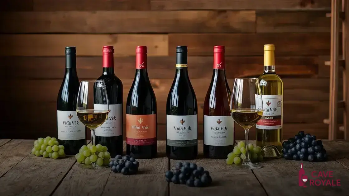 Características dos vinhos Viña Vik