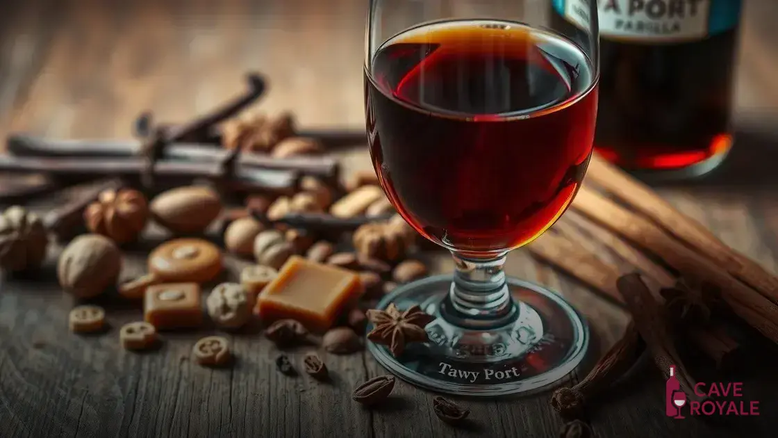 características sensoriais do dona antonia tawny 20 anos