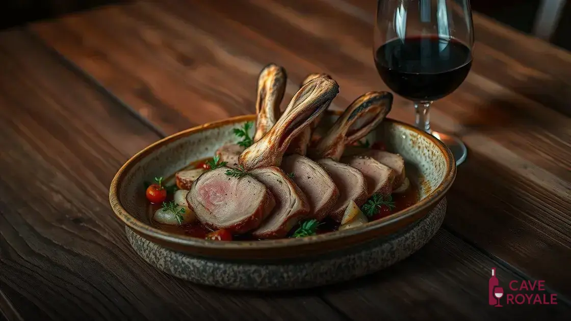 Carne de coelho e vinho: como criar uma harmonização?