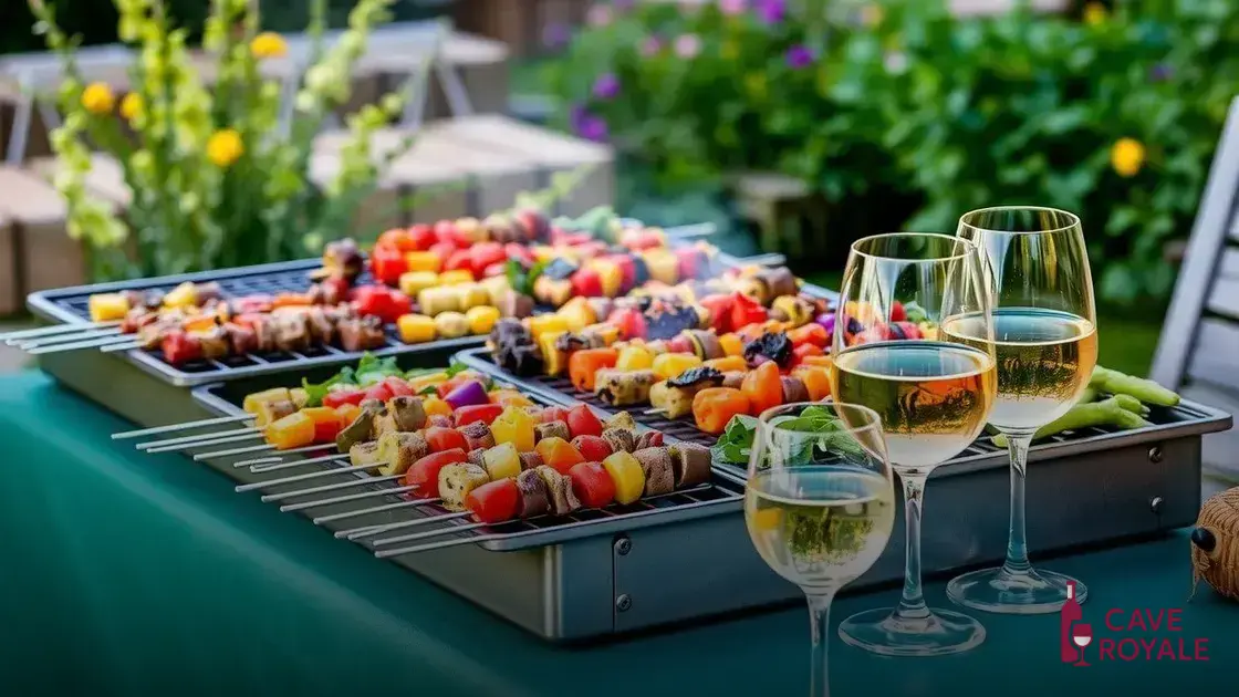 Churrasco vegetariano: vinhos ideais