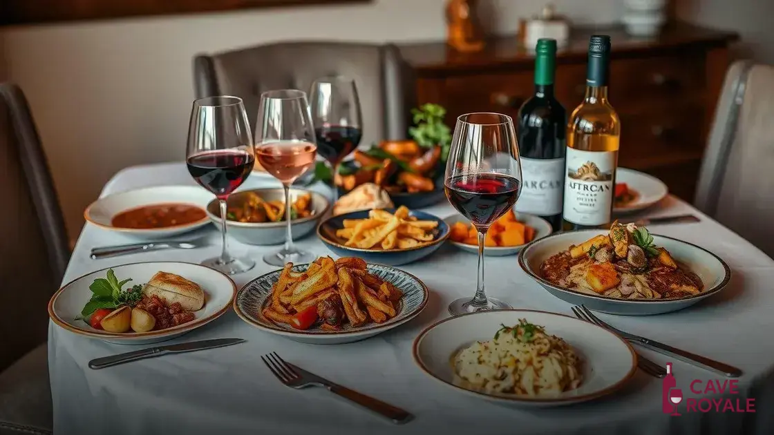 Combinações perfeitas: comidas e vinhos