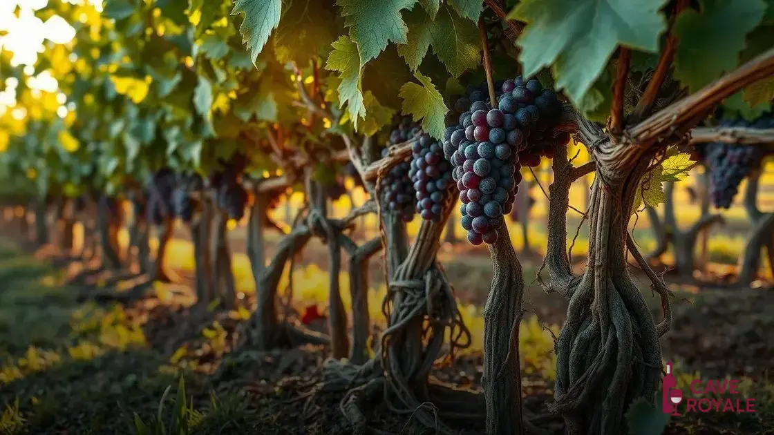 Como as vinhas velhas influenciam o sabor