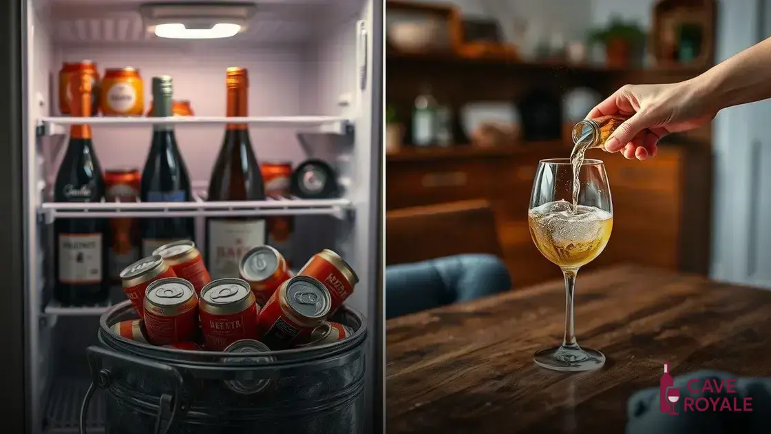 Como conservar e preparar vinho em lata