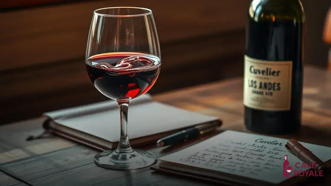 como-degustar-corretamente-este-vinho Vinho Tinto Argentino Cuvelier Los Andes Grand Vin 1,5L