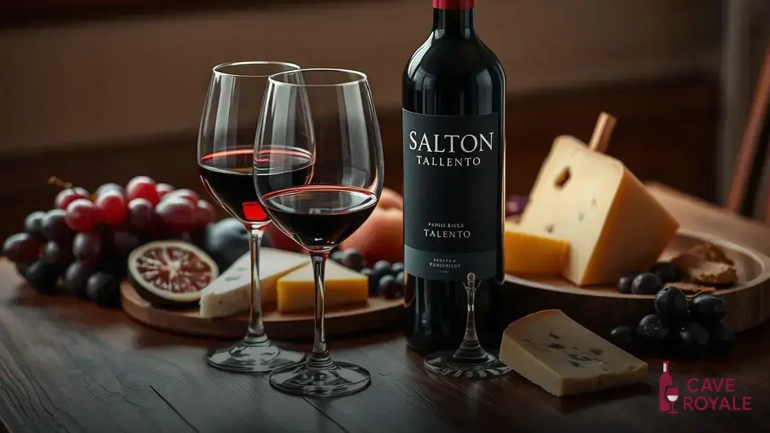 Como degustar e apreciar o Salton Talento
