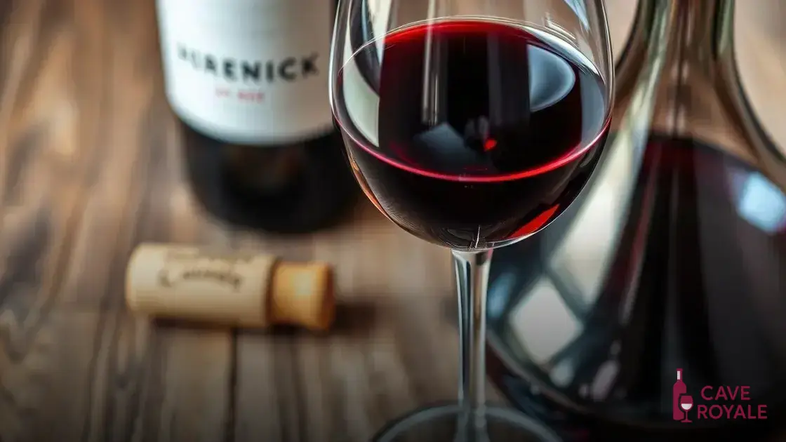 Como degustar e armazenar vinho tinto
