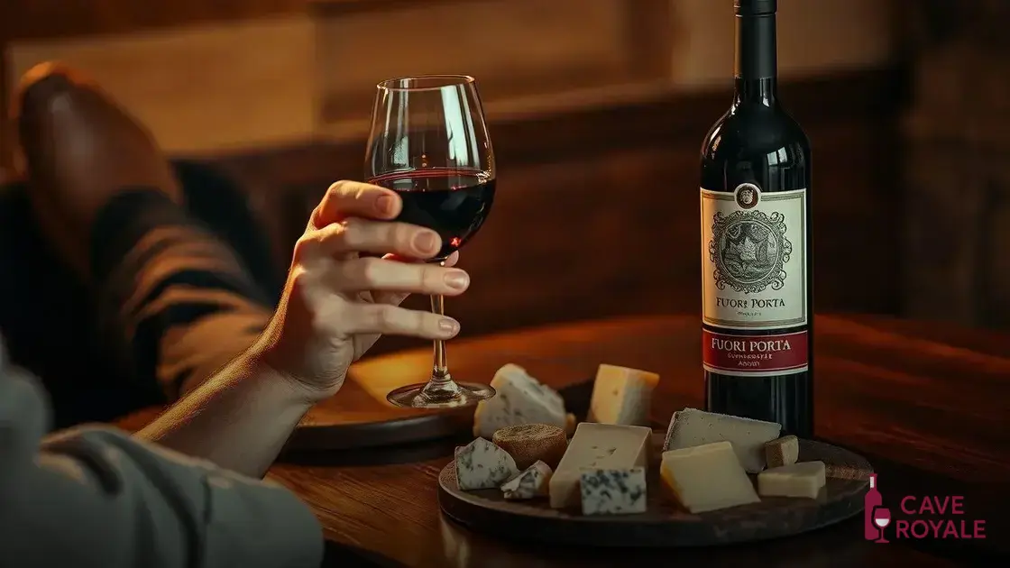 como degustar o fuori porta sangiovese