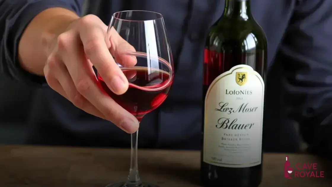 Como degustar o Lenz Moser Blauer corretamente