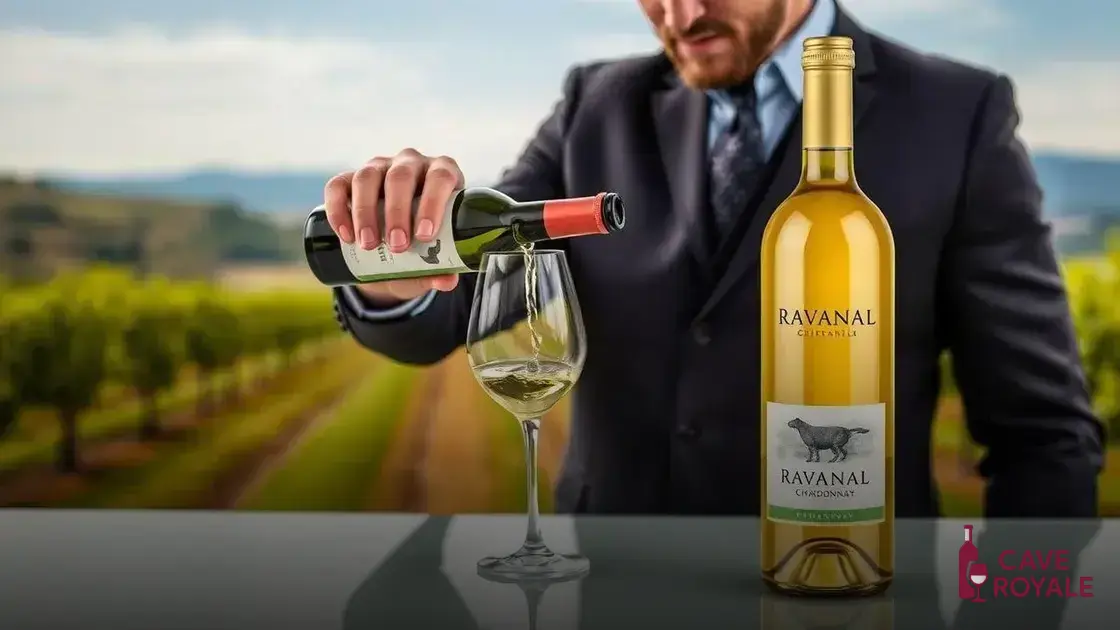Como degustar o Ravanal Chardonnay