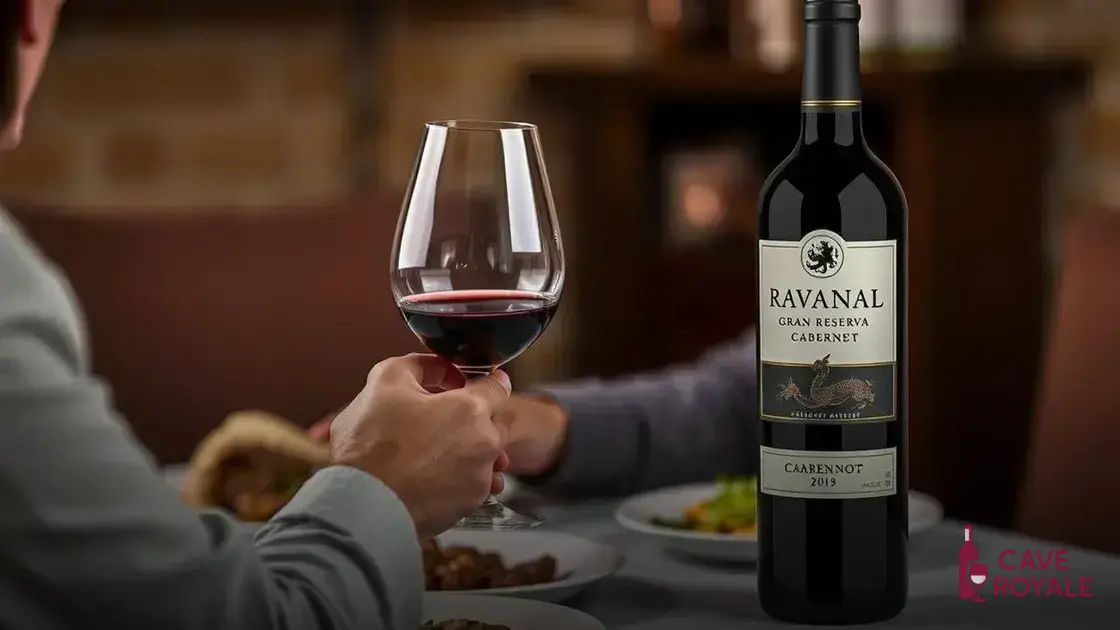 Como degustar o Ravanal Gran Reserva