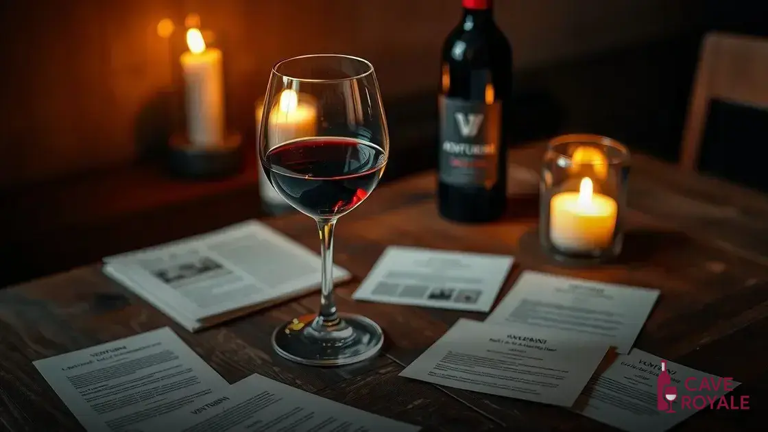 Como degustar o Venturini Amarone