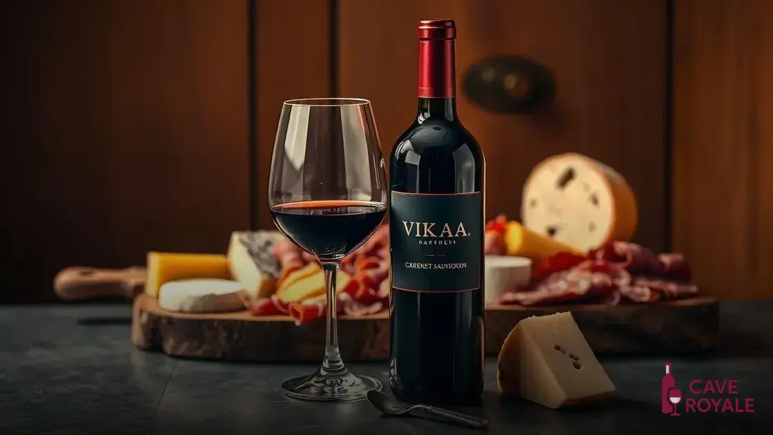 Como degustar o Vik A Cabernet Sauvignon
