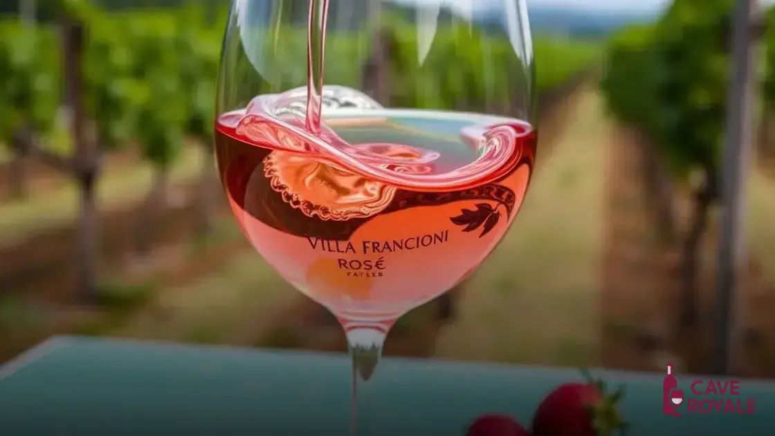 Como degustar o Villa Francioni Fino Seco