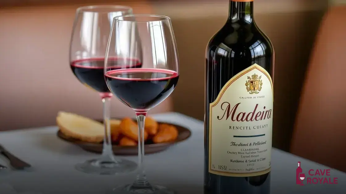 Como degustar o vinho Madeira Vintners D.O.C.