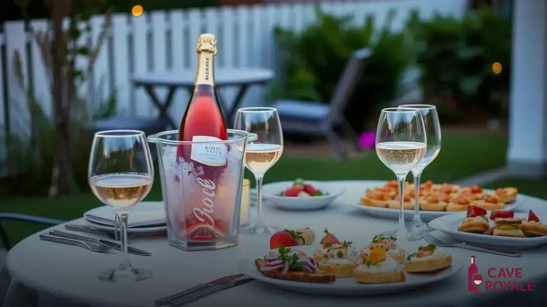 Como degustar um vinho rosé frisante