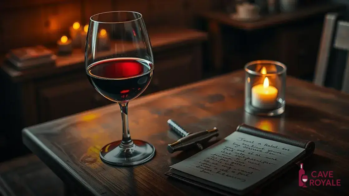 Como degustar vinho tinto corretamente