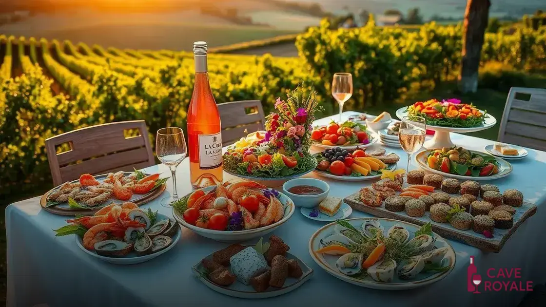Como e com o que harmonizar o vinho Château La Coste Rosé?