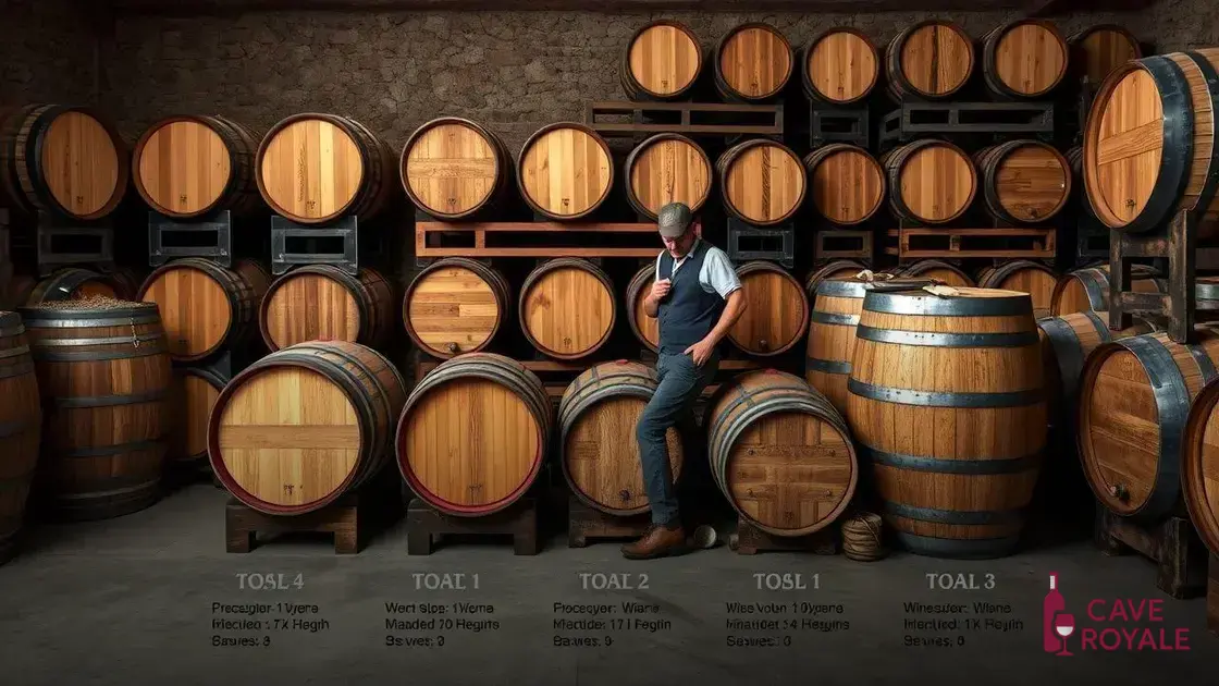 Como escolher o barril ideal para o seu vinho
