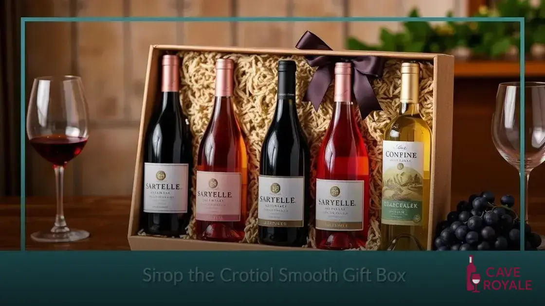 Como escolher o kit ideal de 6 vinhos suaves