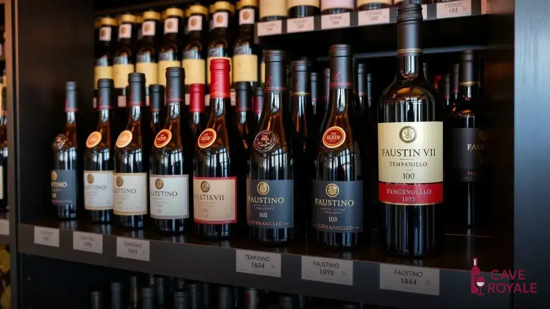 Como escolher o melhor Faustino VII Tempranillo