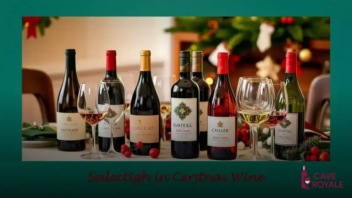 Como escolher o vinho ideal para o Natal