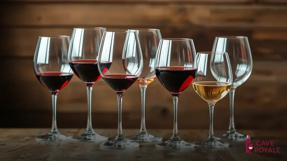 Como escolher taças para vinho
