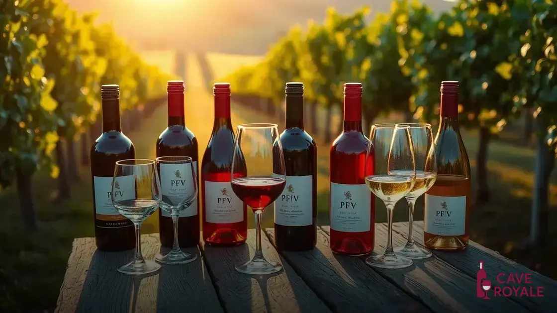 Como escolher um vinho do grupo PFV