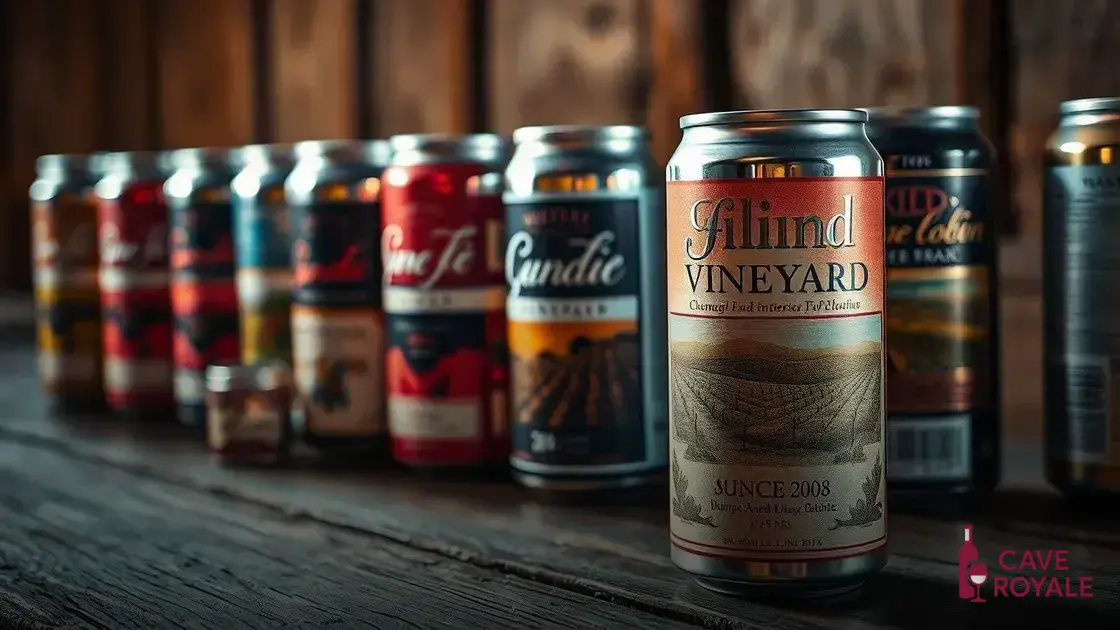 Como escolher um vinho em lata de qualidade