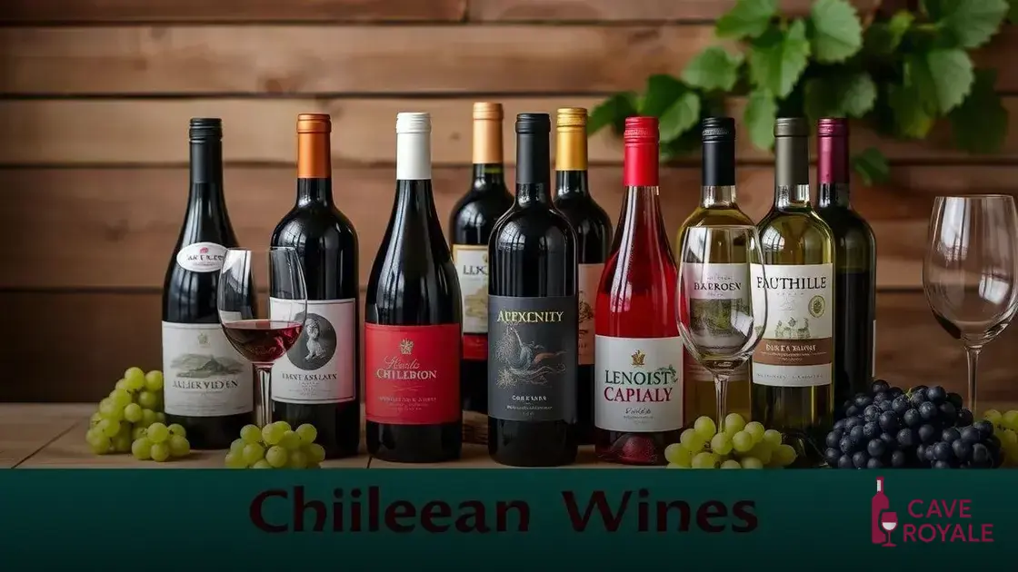 Como escolher vinhos Chilenos populares
