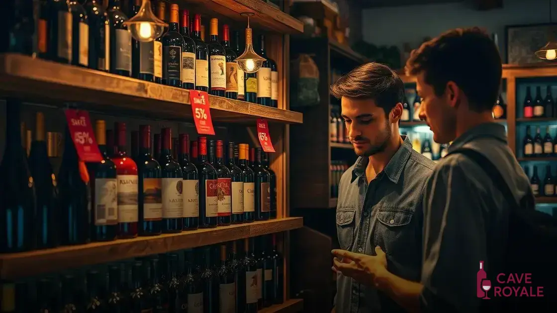 Como escolher vinhos com desconto