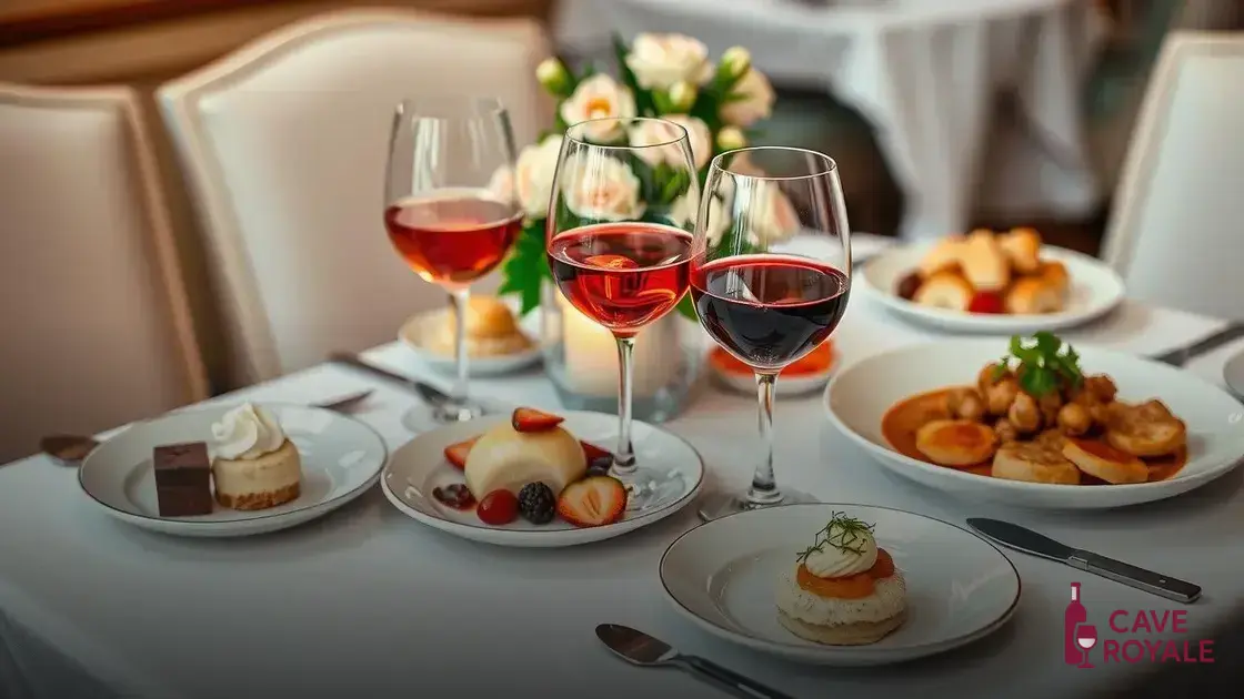 Como harmonizar com alimentos