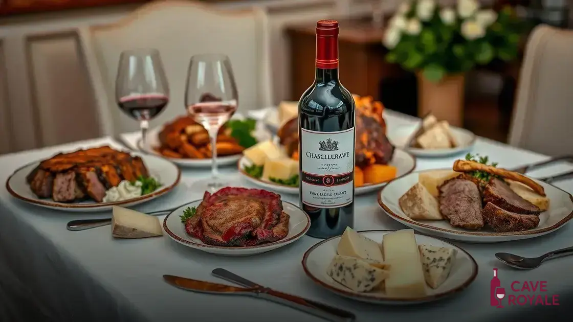 Como harmonizar o Château Bellegrave com alimentos