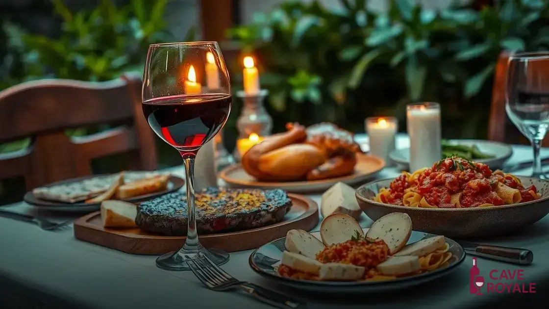 Como harmonizar o Novecento Cabernet Sauvignon