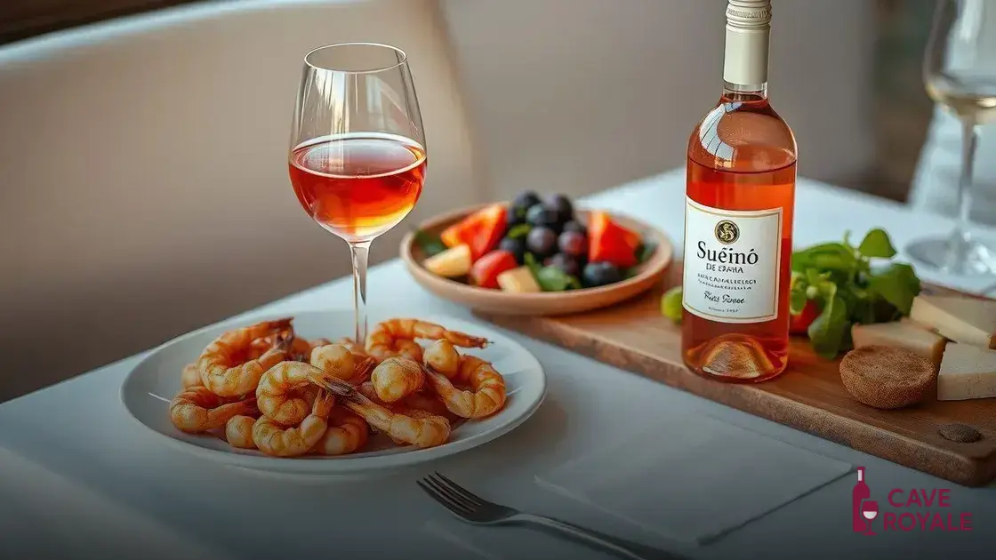 Como harmonizar o Sueño De España Rosé