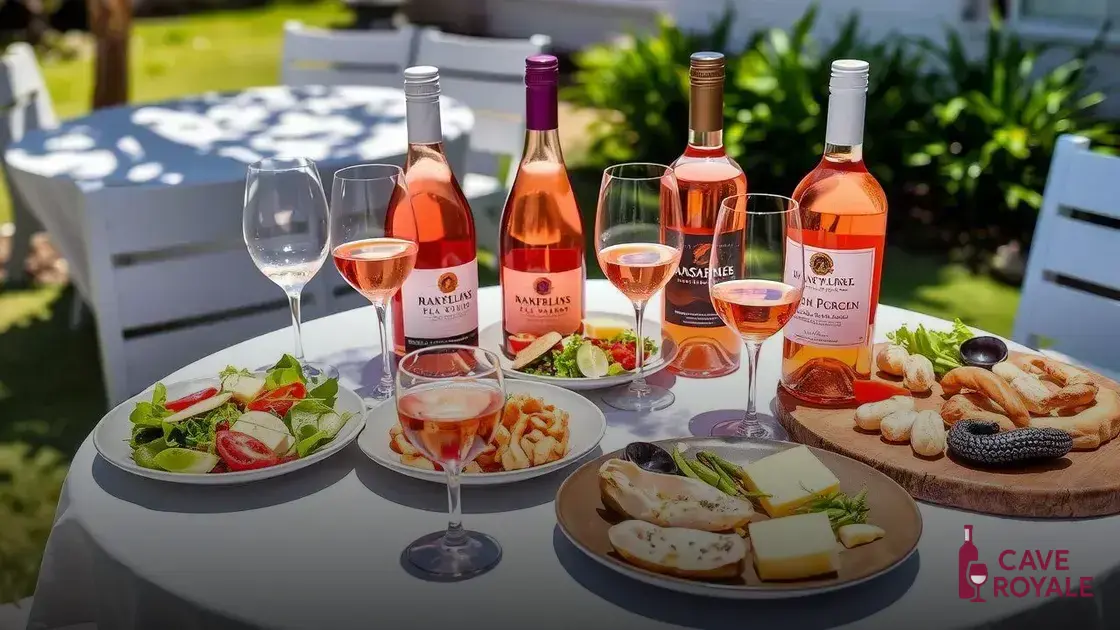Como harmonizar o vinho rosé Sul Africano The Wedge
