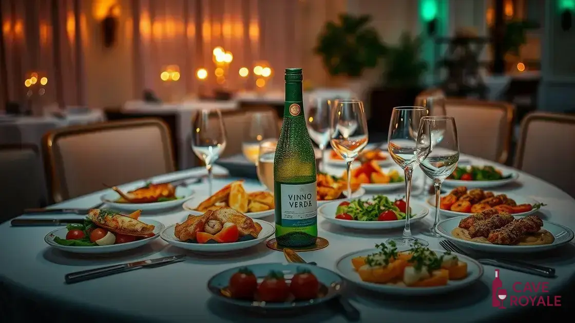 Como harmonizar o vinho verde com pratos