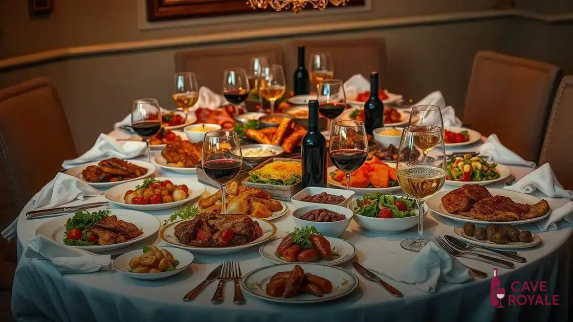 Como harmonizar vinhos com comidas especiais