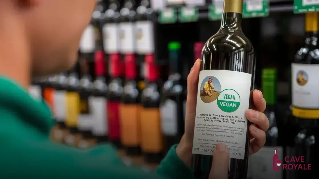 Como identificar um vinho vegano