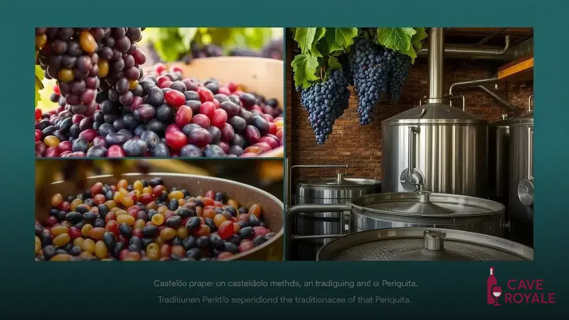 Como o vinho Periquita é produzido