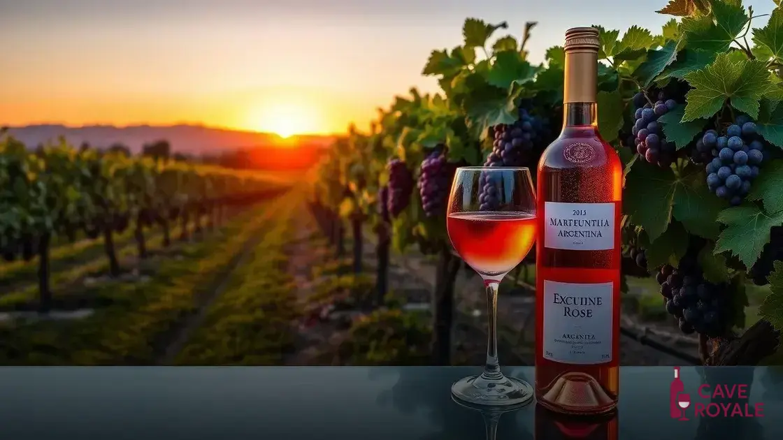 Como o Vinho Rosé Argentino se destaca?