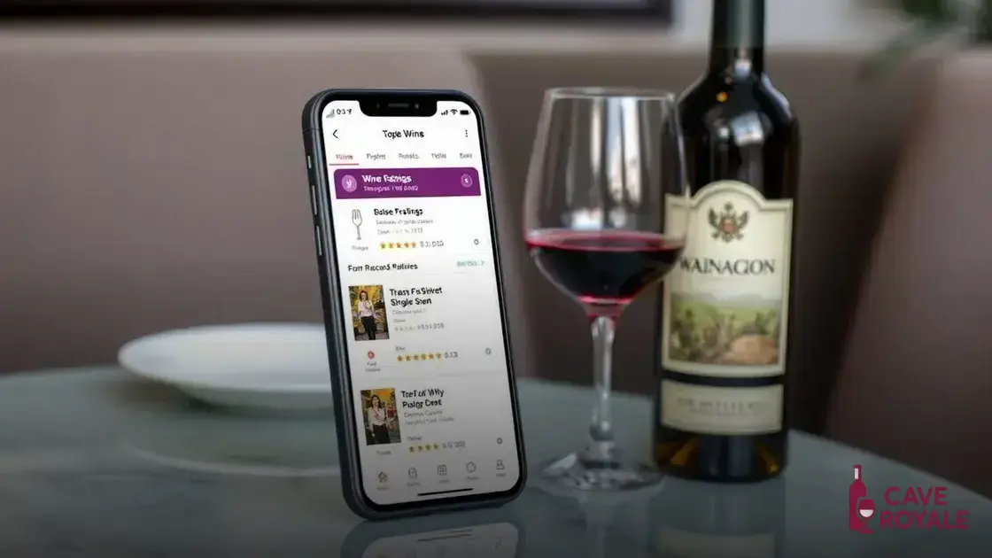 Como os aplicativos ajudam na escolha do vinho ideal