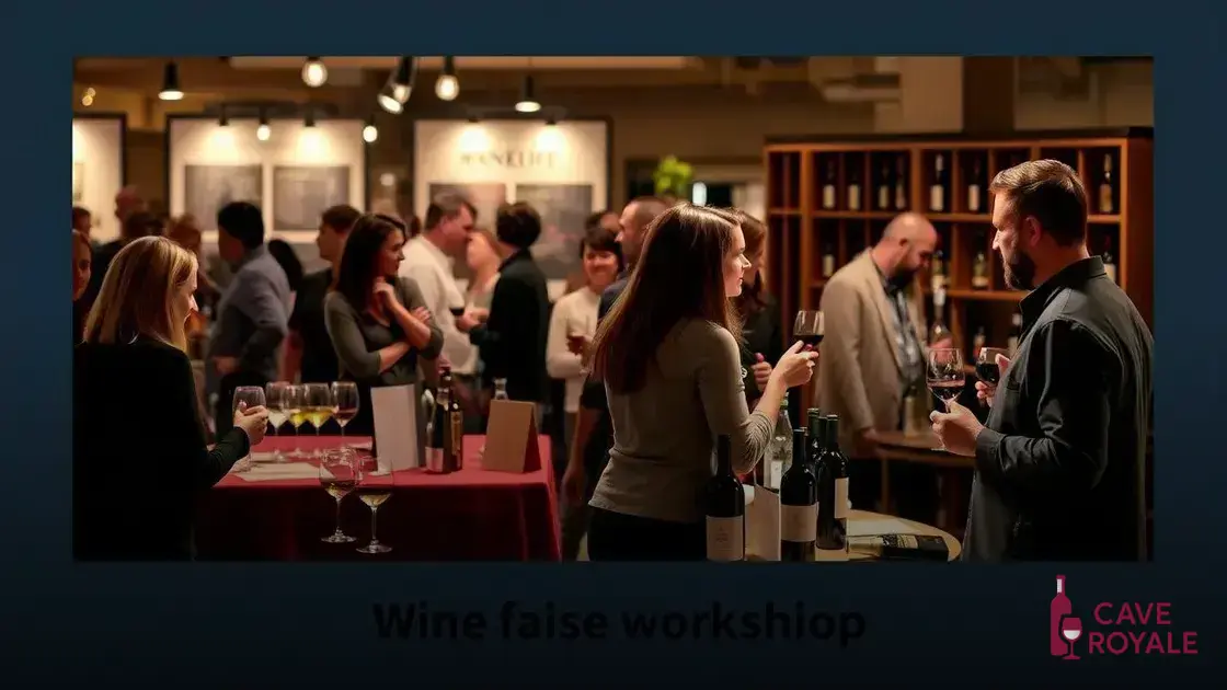 Como participar de uma feira de vinhos?