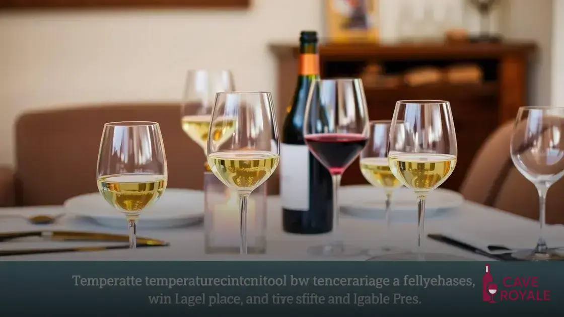 Como servir e armazenar corretamente vinhos leves