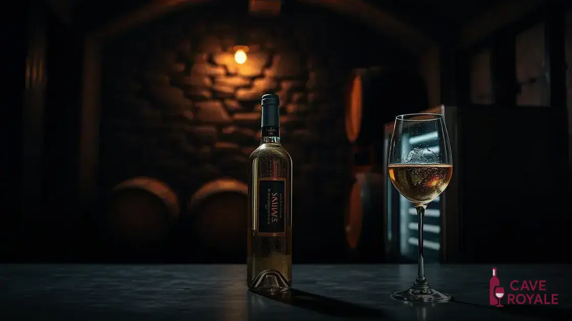 Como servir e armazenar vinho branco