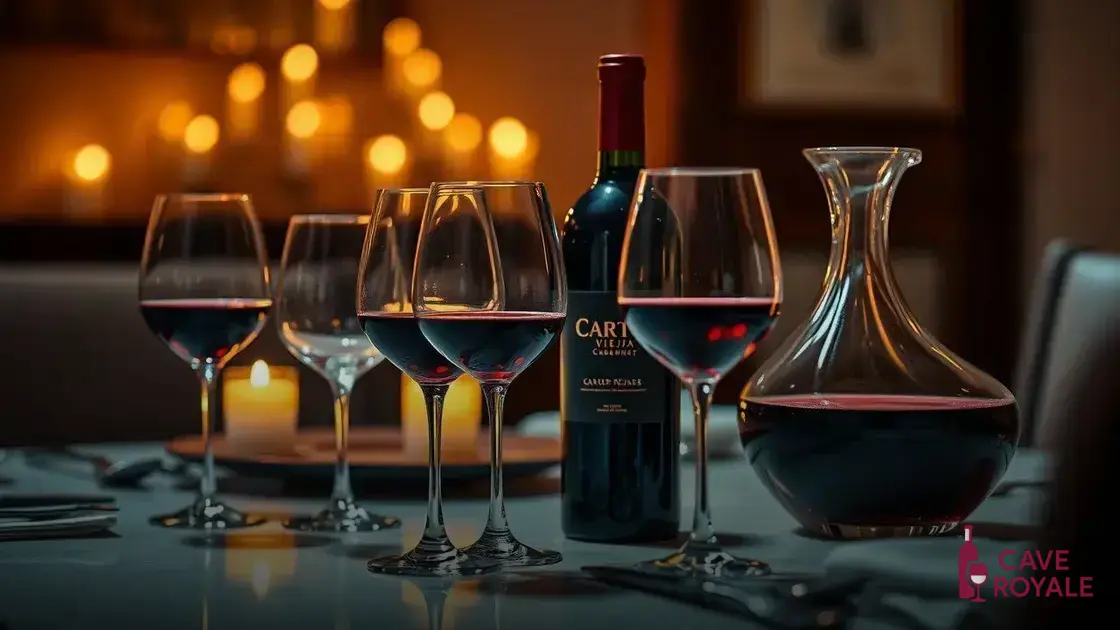 Como servir o Carta Vieja Cabernet